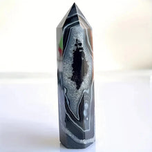 Load image into Gallery viewer, 1PC Natural Black Agate Obelisk for Healing