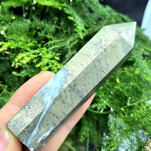 Load image into Gallery viewer, 1PC Natural Pyrite Polished Obelisk for Healing