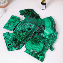 Load image into Gallery viewer, 1PC Natural Malachite Crystal Rough Specimen