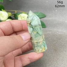 Load image into Gallery viewer, 1PC Natural Rare Green Emerald Crystal Obelisk for Healing