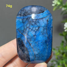 Load image into Gallery viewer, 1PC Natural Dragon Pattern Agate Palm Stone Polished