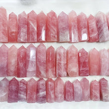 Load image into Gallery viewer, 1PC Natural Rose Quartz Crystal Obelisk for Healing
