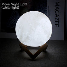 Load image into Gallery viewer, LED Moon Crystal Display Light – Galaxy Night Lamp for Bedroom Decor, Gift &amp; Home Decoration