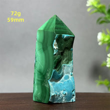 Load image into Gallery viewer, Natural Malachite Free Form Obelisk Raw Mineral Specimen for Healing