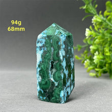Load image into Gallery viewer, Natural Malachite Free Form Obelisk Raw Mineral Specimen for Healing