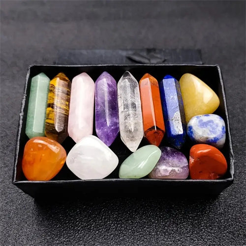 14pcs Chakra Healing Stones And Crystals For Meditation
