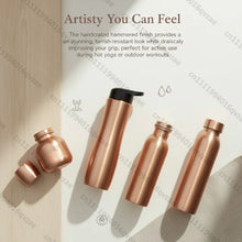 Load image into Gallery viewer, Handmade Pure Copper Outdoor Sports Water Bottle