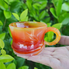 Load image into Gallery viewer, Agate Bowl – Natural Quartz Crystal Cup for Home, Office, or Gift – Carved Stone Decor