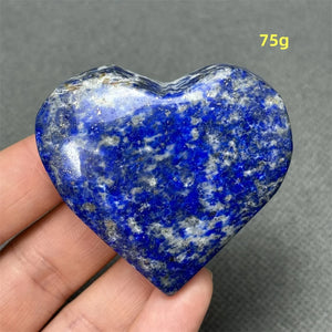 Lapis Lazuli Polished Heart Stone