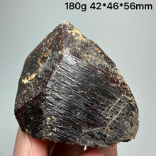 Load image into Gallery viewer, 1PC Natural Dark Brown Andradite Garnet Cluster Raw Crystal Mineral Specimen Home Decor