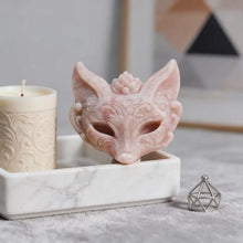 Load image into Gallery viewer, 1PC Natural Pink Opal Carvings Fox, Crow, Owl, Fairy for Healing
