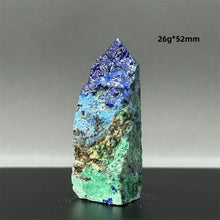 Load image into Gallery viewer, Natural Stone Azurite Mineral Tower Specimen