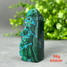 Load image into Gallery viewer, Natural Malachite Free Form Obelisk Raw Mineral Specimen for Healing