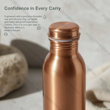 Load image into Gallery viewer, Handmade Pure Copper Outdoor Sports Water Bottle