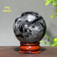Load image into Gallery viewer, Natural Black Tourmaline Sphere for Healing