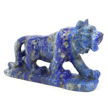Load image into Gallery viewer, 5.7" Natural Lapis Lazuli Tiger Statue for Healing