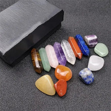 Load image into Gallery viewer, 14pcs Chakra Healing Stones And Crystals For Meditation