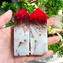 Load image into Gallery viewer, Natural Fire Agate Polished Mineral Obelisk for Healing
