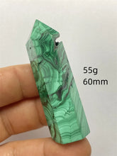 Load image into Gallery viewer, 1PC Natural Malachite Free Form Obelisk Mineral Specimen for Healing