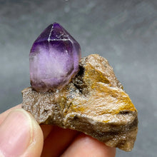Load image into Gallery viewer, 1PC Natural Raw Super Seven Phantom Amethyst Crystal with Rough Quartz Mineral for Healing