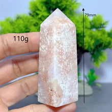 Load image into Gallery viewer, 1PC Natural Pink Flower Agate Obelisk for Healing