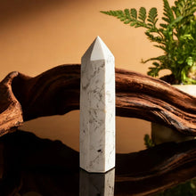 Load image into Gallery viewer, 1PC Natural Howlite Crystal Obelisk for Healing