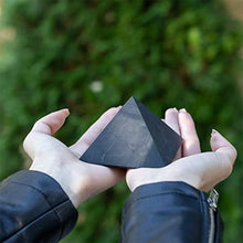 Load image into Gallery viewer, Shungite Healing and Protection Pyramid