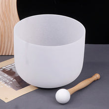 Load image into Gallery viewer, 8 Inch 432Hz Tibetan Crystal Quartz Bowl Sound Healing Instrument for Meditation