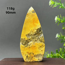 Load image into Gallery viewer, Natural Bumblebee Jasper Freeform Crystal Specimen – Rare Raw Mineral Stone for Collection &amp; Home Decor