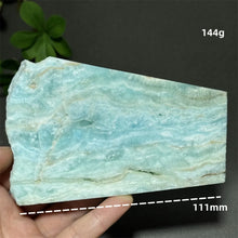 Load image into Gallery viewer, Natural Hemimorphite Mineral Raw Crystal Slice Home Decor