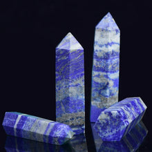 Load image into Gallery viewer, Natural Crystal Wand – Hexagonal Point Stone – Multiple Variants – Healing, Crafts, Home Decor, Gift