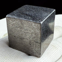 Load image into Gallery viewer, Natural Shungite Cube – Polished Crystal Mineral Stone for Office, Bedroom &amp; Home Decor