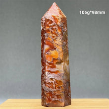 Load image into Gallery viewer, 1PC Natural Aquatic Moss Mineral Quartz Obelisk for Healing
