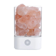 Load image into Gallery viewer, Himalayan Salt Lamp Night Light Negative Ion Air Purification Sleep Aid