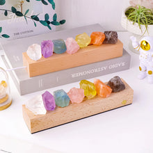Load image into Gallery viewer, 1PC Natural Rough Stone Crystal Wishing Lamp – Dimmable USB Desk Light With Switch