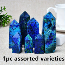 Load image into Gallery viewer, 1PC Natural Azurite Crystal Tower