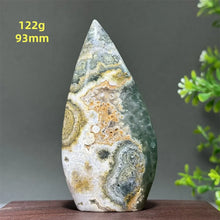 Load image into Gallery viewer, 1PC Natural Marine Jasper Free Form Torch Mineral Specimen Home Decor