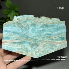 Load image into Gallery viewer, Natural Hemimorphite Mineral Raw Crystal Slice Home Decor