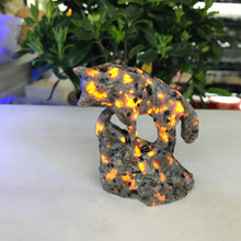 Load image into Gallery viewer, 7.5cm Natural Yooperlite Stone Wolf Carving