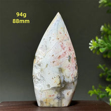 Load image into Gallery viewer, 1PC Natural Marine Jasper Free Form Torch Mineral Specimen Home Decor