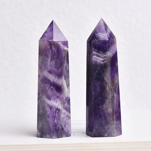 Natural Amethyst Obelisk