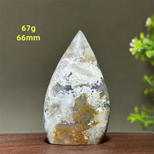 Load image into Gallery viewer, 1PC Natural Marine Jasper Free Form Torch Mineral Specimen Home Decor