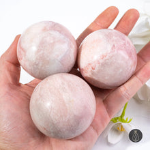 Load image into Gallery viewer, 1PC 1.96–2.75 Inch Natural Pink Opal Sphere for Healing