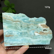 Load image into Gallery viewer, Natural Hemimorphite Mineral Raw Crystal Slice Home Decor