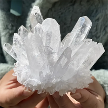Load image into Gallery viewer, 1PC Stunning Sparkling Clear Quartz Crystal Cluster
