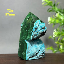 Load image into Gallery viewer, Natural Malachite Free Form Obelisk Raw Mineral Specimen for Healing