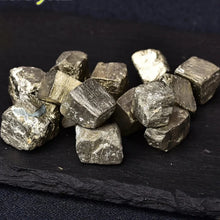 Load image into Gallery viewer, Natural High Density Peru Pyrite Cubic Ore Stone