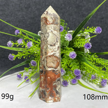 Load image into Gallery viewer, 1PC Natural Money Agate Obelisk for Healing