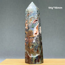 Load image into Gallery viewer, 1PC Natural Aquatic Moss Mineral Quartz Obelisk for Healing