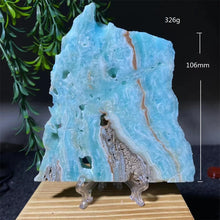 Load image into Gallery viewer, Hemimorphite Natural Crystal Slab Mineral Specimen for Healing